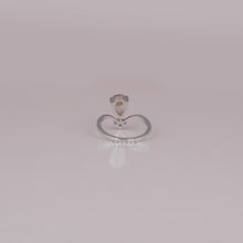 1 CT Pear Cut Pink Lab Grown Diamond Teardrop Solitaire Ring V Shape Band