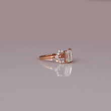 1 CT Emerald Cut Lab Grown Diamond Bridal Engagement Ring For Women