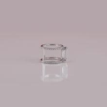 Lab Grown Diamond White Emerald Cut Engagement Ring For Her