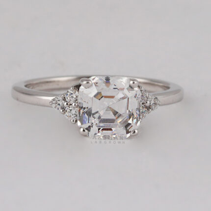 princess cut solitaire diamond ring