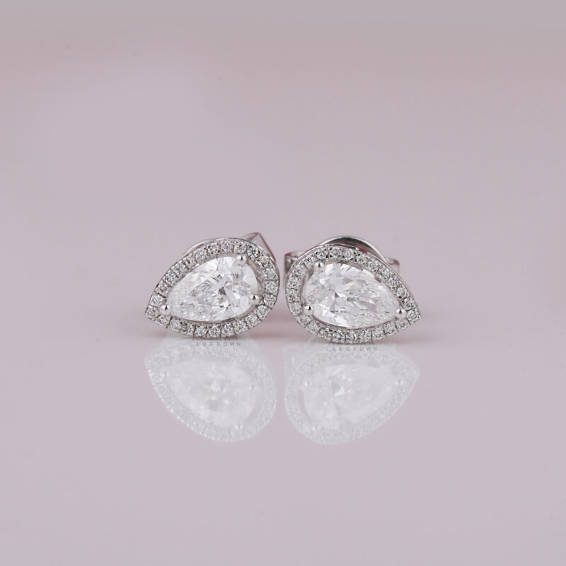 1 carat diamond stud earrings​