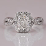 radiant cut diamond ring