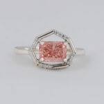 pink diamond engagement ring