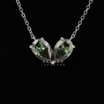 Green pear pendent