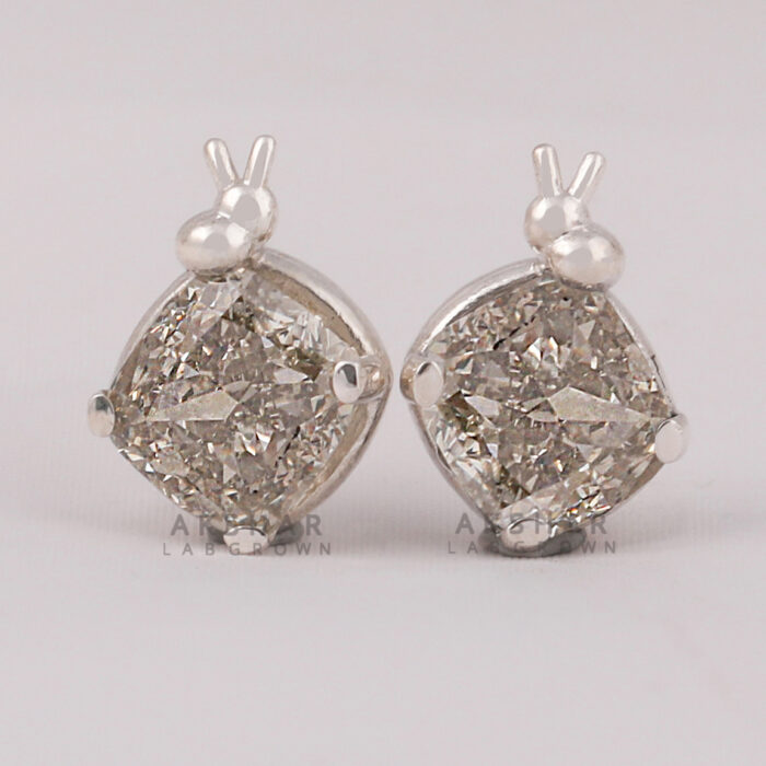 yellow diamond earrings