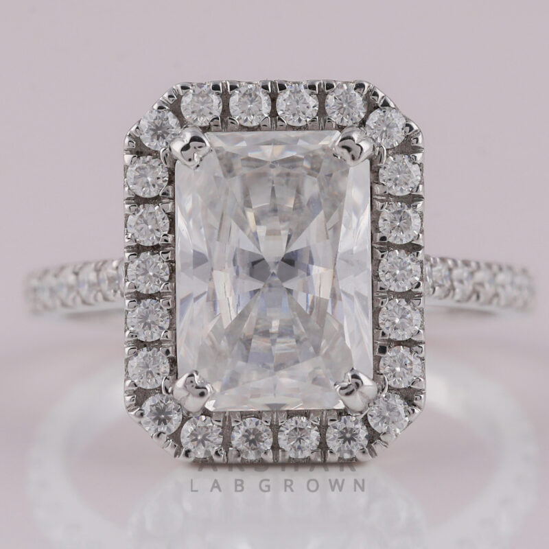 3 carat radiant cut diamond ring
