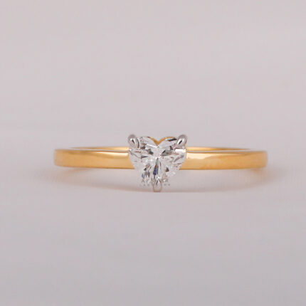 Heart Diamond Ring