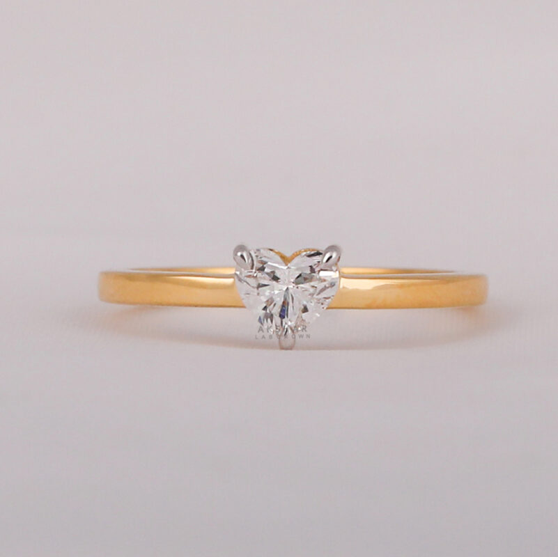 Heart Diamond Ring