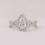 pear shaped engagement ring