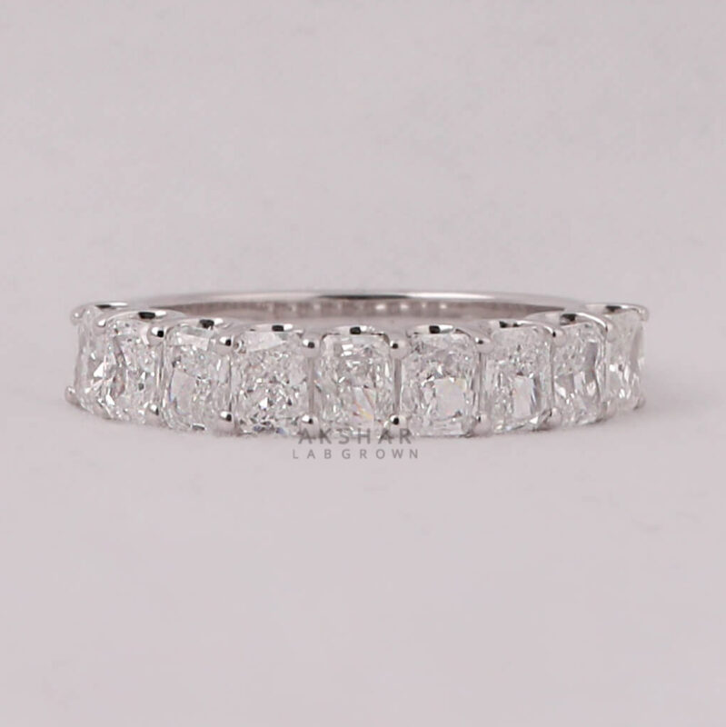 half eternity wedding band